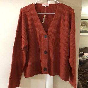 Madewell Cameron Cardigan Sweater, NWT, Large.